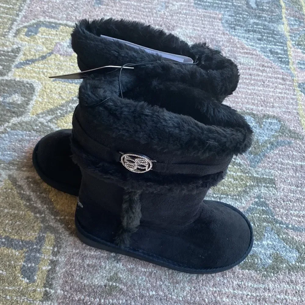 Bebe  girls  Suede  Boots NWT